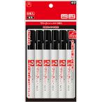 寺西化学　油性マーカー　マジックインキ　Ｎｏ．５００（細書き用）　黒　Ｍ５００−Ｔ１−６Ｐ　１パック（６本）