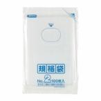 ジャパックス　規格袋　２号　ヨコ８０×タテ１２０×厚み０.０３ｍｍ　Ｋ−０２　１パック（１００枚）