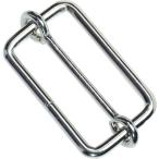 ショッピングTRUSCO ＴＲＵＳＣＯ　ＰＰベルト専用金具５０ｍｍ用　スライドアジャスター　ＴＳＡＪ−５０　１個（直送）