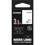  Casio NAME LAND стандартный лента 3.5mm×8m белый | чёрный знак XR-3WE 1 шт 