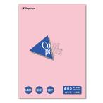 長門屋商店　Ｃｏｌｏｒ　Ｐａｐｅｒ　Ａ４　最厚口　桃　ナ−３５２１　１冊（２５枚）
