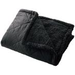 ii было использовано главный офис hokotto очень толстый обратная сторона боа 4WAY покрывало черный × черный 1 листов 