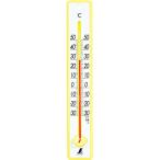 シンワ測定　寒暖計　２５ｃｍ　イエロー　４８３５７　１個