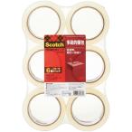 ３Ｍ　スコッチ　透明梱包用テープ　中・軽量物用　４８ｍｍ×５０ｍ　３１３−６ＰＮ　１パック（６巻）