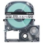  Tepra PRO лента картридж чуть более склеивание 6mm белый | чёрный знак SS6KW 1 шт 