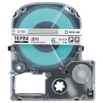 テプラ　ＰＲＯ　テープカートリッジ　６ｍｍ　透明／黒文字　エコパック　ＳＴ６Ｋ−１０ＰＮ　１パック（１０個）