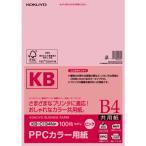 PPC цвет бумага ( совместного пользования бумага ) B4 розовый KB-C134NP 1 шт. (100 листов )( ваш заказ . товар )