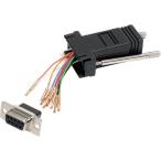 ＳｔａｒＴｅｃｈ．ｃｏｍ　ＤＢ９−ＲＪ４５変換アダプタ　Ｄ−Ｓｕｂ　９ピン（メス）−ＲＪ４５（メス）　ＧＣ９８ＦＦ　１個