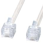  Sanwa Supply экология телефон кабель 6 высшее 4 сердцевина белый 3m TEL-E4-3N2 1 шт. ( ваш заказ . товар )