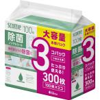  сделано в Японии бумага kresia Scotty мокрый ti колодка устранение бактерий nonalcohol модель .... для 1 упаковка (300 листов :100 листов ×3 шт )