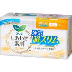 花王　ロリエ　しあわせ素肌　通気超スリムタイプ　軽い日用１７ｃｍ　羽なし　１パック（３２個）