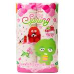  круг . производства бумага туалет to бумага Gachapin Mucc воспроизведение бумага Hello springs двойной 25m 1 упаковка (12 roll )