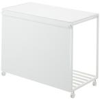 ショッピング分別 山崎実業　蓋付き目隠し分別ダストワゴン　タワー　４５Ｌ　３分別　ホワイト　１台　（お取寄せ品）