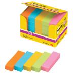 ポスト・イット　スペシャルパック　強粘着見出し　５０×１５ｍｍ　ネオンカラー５色　７００１ＳＳ−ＮＥ−ＯＳＰ　１パック