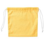 三栄産業　１１号帆布硬貨集金用巾着袋　レモン　ＫＣ２５２５ＳＥＴ５−０４　１パック（５枚）