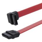 ＳｔａｒＴｅｃｈ．ｃｏｍ　ＳＡＴＡケーブル　片側上向きＬ型タイプ　１５ｃｍ　ＳＡＴＡ６ＬＡ１　１本（お取寄せ品)