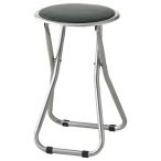  складной круг стул черный 1 ножек 