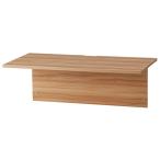 アール・エフ・ヤマカワ　スチール脚デスク　天板／幕板　W1200mm　ナチュラル　RFSLD-1260NA-T　1台