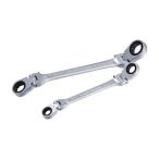 スエカゲツール　ダブルフレックスロックギアレンチ　１３×１７ｍｍ　ＤＦＬ１３１７　１個