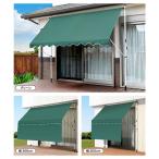 ショッピングすだれ ファミリー・ライフ　グランデイズ　日よけスクリーン＆ブラインド　すだれ付　３００ｃｍ幅　グリーン　０４０００１０　１セット（直送）