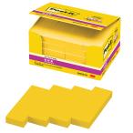 ポスト・イット　エコノパック　強粘着ふせん　７５×２５ｍｍ　ビビットイエロー　５００１ＳＳ−ＹＮ　１パック（２０冊）