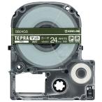 テプラ　ＰＲＯ　テープカートリッジ　マットラベル　２４ｍｍ　カーキ／白文字　ＳＢ２４ＧＳ　１個（お取寄せ品)