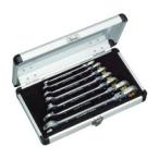 スーパーツール　ギアレンチ（フレックス）　７丁組セット　フレックス　タイプ　ＧＲＷ７００Ｆ　１セット（直送）