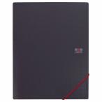  держатель книжка (li bell te) A5 вертикальный ( видеть открытие A4) 8 карман черный HB-302L 1 шт. 