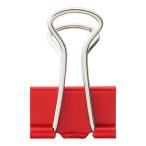TANOSEE двойной зажим маленький . ширина 19mm красный 1 коробка (10 шт )