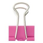 TANOSEE двойной зажим маленький . ширина 19mm розовый 1 коробка (10 шт )