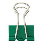TANOSEE двойной зажим средний . ширина 25mm зеленый 1 коробка (10 шт )