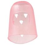 TANOSEE　シリコンキャップ指サック　Ｍ　ピンク　１パック（４個）
