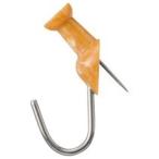 ベロス　ダルマボードフックピン　耐荷重約２ｋｇ　マーブルブラウン　ＢＨＰ−３５１２ＢＲ　１パック（３個）