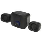 ナカバヤシ　ＭＣＯ（ミヨシ）　コンパクトＵＳＢスピーカー　２．１ｃｈ　ブラック　ＵＳＰ−０４ＢＫ　１セット（お取寄せ品）