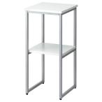 アール・エフ・ヤマカワ　コンパクト電話機台　幅３５０×奥行３５０×高さ７３０ｍｍ　ホワイト　ＲＦＴＣ−３５７３ＷＨ　１台