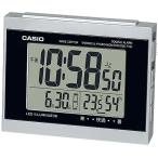 Casio цифровой радиоволны настольные часы двойной электронный звук сигнализация термометр-гигрометр есть серебряный DQD-710J-8JF 1 шт. ( ваш заказ . товар )