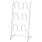  жемчуг металл тросик подставка для тапочек 3 уровень серебряный N-7889 1 шт ( ваш заказ . товар )