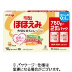 ショッピングほほえみ 明治　乳児用ミルク　ほほえみ　大缶　７８０ｇ／缶　１パック（２缶）