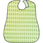 竹虎　ソフラピレンエプロン　ボーダーチェック　グリーン　１枚