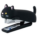 マックス　シリコンホッチキス　ねこ　２０枚とじ　くろねこ　ＨＤ−１０ＮＸ／Ｓ　ＫＵＲＯＮＥＫＯ　１個　（お取寄せ品）