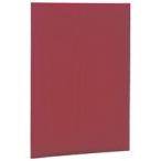 ナカバヤシ　証書ファイル　布クロス　Ａ４　二つ折り　同色コーナー固定タイプ　赤　ＦＳＨ−Ａ４Ｒ　１冊