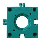 井口機工製作所　ＩＳＢ　ボールベアー取付ベース　パズル緑色　ＰＺ７５−ＧＲ　１個（直送）