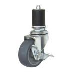 スペーシア　差込式キャスター自在ストッパー付き　ＳＧＲ−５０ＳＴＰ　１個（直送）