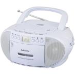 AudioComm CD радио кассета магнитофон белый RCD-590Z-W 1 шт. 