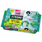 ショッピングトイレクイックル 花王　トイレクイックル　ＳＴＲＯＮＧ　エクストラハーブの香り　つめかえ用　１パック（１６枚：８枚×２個）