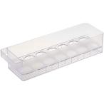 山崎実業　冷蔵庫中卵ケース　タワー　ホワイト　（お取寄せ品）