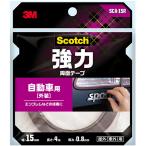 スコッチ　強力両面テープ　自動車外装用　１５ｍｍ×４ｍ　ＳＣＡ−１５Ｒ　１巻