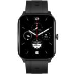 グリーンハウス　スマートウォッチ　着せ替えベルト付　ブラック　ＧＨ−ＳＭＷＡ−ＢＫ　１個 （お取寄せ品）