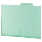 PP карман держатель A4 зеленый вставка есть LFS-12PH 1 комплект (5 шт. )