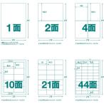 ＴＲＵＳＣＯ　マルチラベルシール　Ａ４　２１面　ラベルサイズ　７０×４２．３ｍｍ　ＴＬＳ−Ａ４−２１−１００　１冊（１００シート） （直送）
